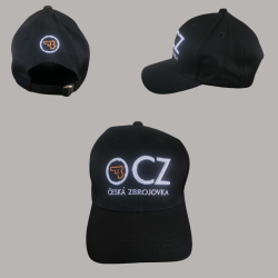 Black CZ Cap