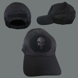 Punisher Cap Black