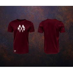 Men Burgundy T-Shirt HO Logo