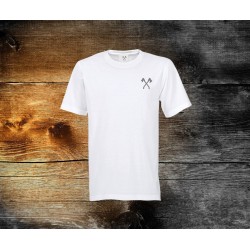 Men White T-Shirt HO Logo