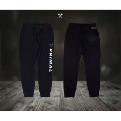 Ladies Black Tracksuit Pants Primal Logo